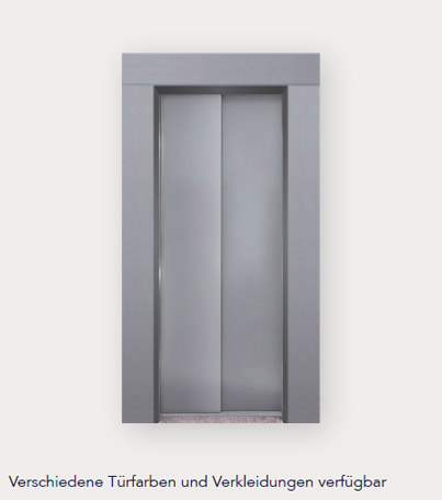 AUTOMATISCHE TÜR: 2 PANELE AUTOMATISCHE TÜR: 2 PANELE
